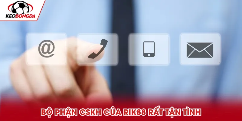 CSKH của cổng game Rik88 rất tận tình