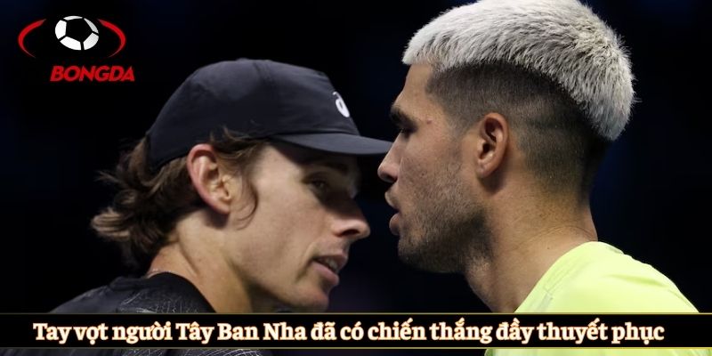 Tay vợt người Tây Ban Nha đã có chiến thắng đầy thuyết phục 